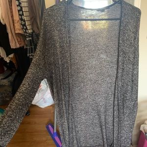 Black heather cardigan